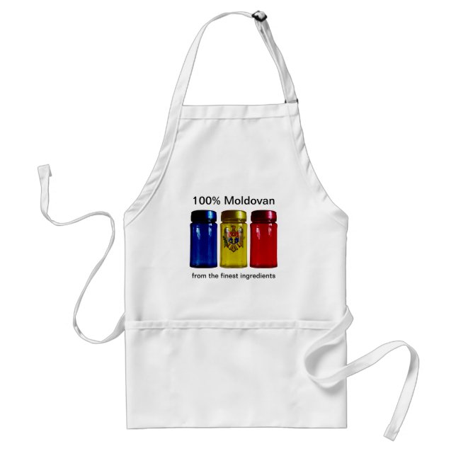 Tablier Moldavie Drapeau Jars Apron (Devant)