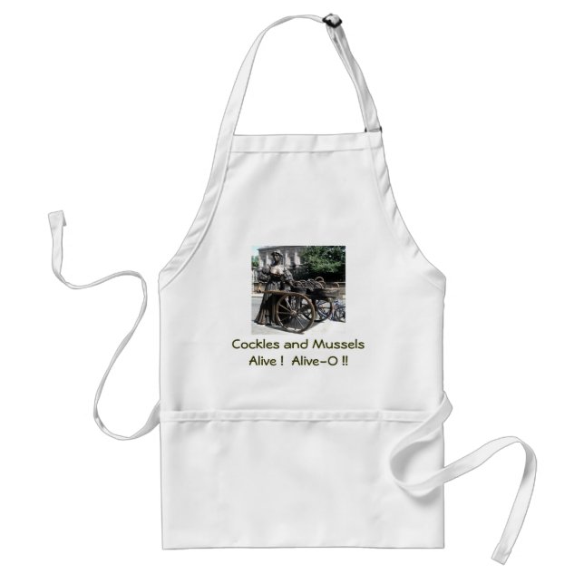 Tablier Molly Malone et Wheelbarrow Irlande Apron (Devant)