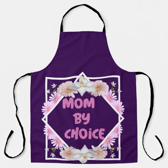 Tablier Mom By Choice Adoptive Mom (Recto)