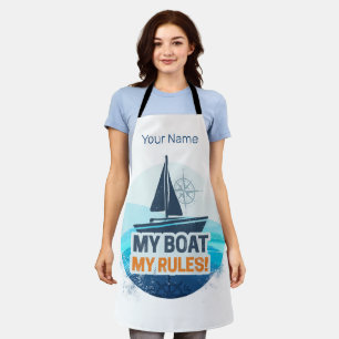 Tablier Mon bateau Mes règles pour capitaine ou skipper Vi