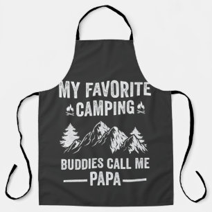 Tablier Mon Camping Préféré - Les Potes M'appellent Papa