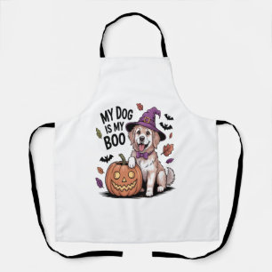 Tablier Mon chien est mon amour Halloween