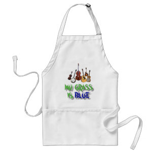 TABLIER MON HERBE EST BLUE-APRON