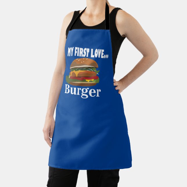Tablier Mon premier amour Burger (Insitu)