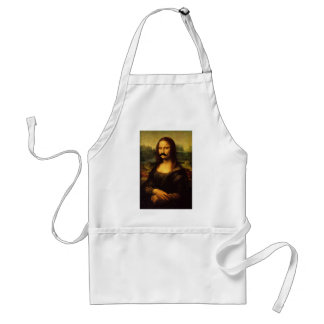 Tablier Mona Lisa Avec Moustache