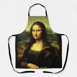 Tablier Mona Lisa, célèbre peinture,