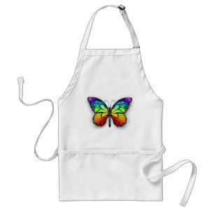 Tablier Monarque papillon arc-en-ciel