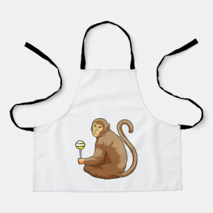 Tablier Monkey with Lollipop