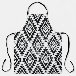 Tablier Monochrome tribal ethnique sans couture motif