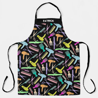 Tablier Monogramme Barber Salon Styliste Employé