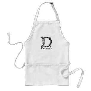 Tablier Monogramme de fantaisie : Deborah