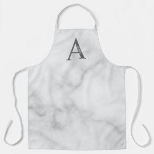 Tablier Monogramme et nom personnalisés