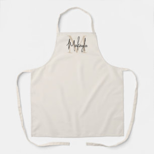 Tablier Monogramme Moderne