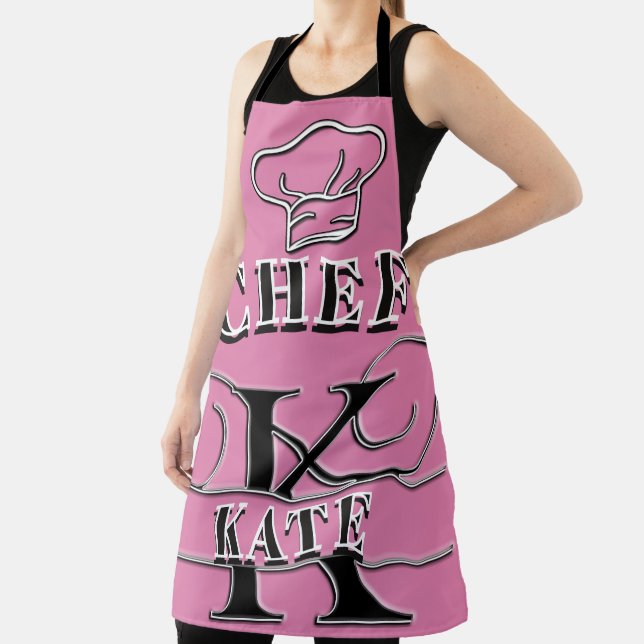 Tablier Monogramme personnalisé (K) (Insitu)