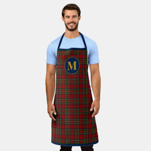 Tablier Monogramme Royal Stewart Tartan Scottish