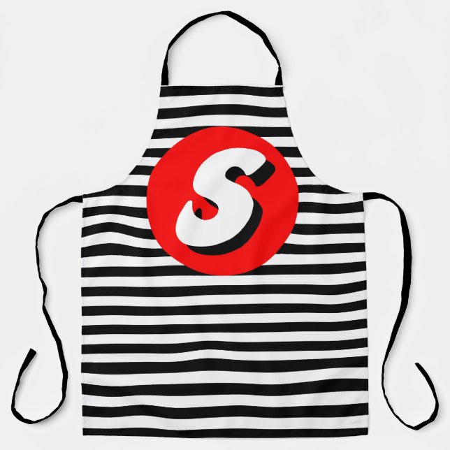 Tablier Monogramme S (Recto)
