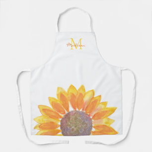 Tablier Monogramme Tournesol