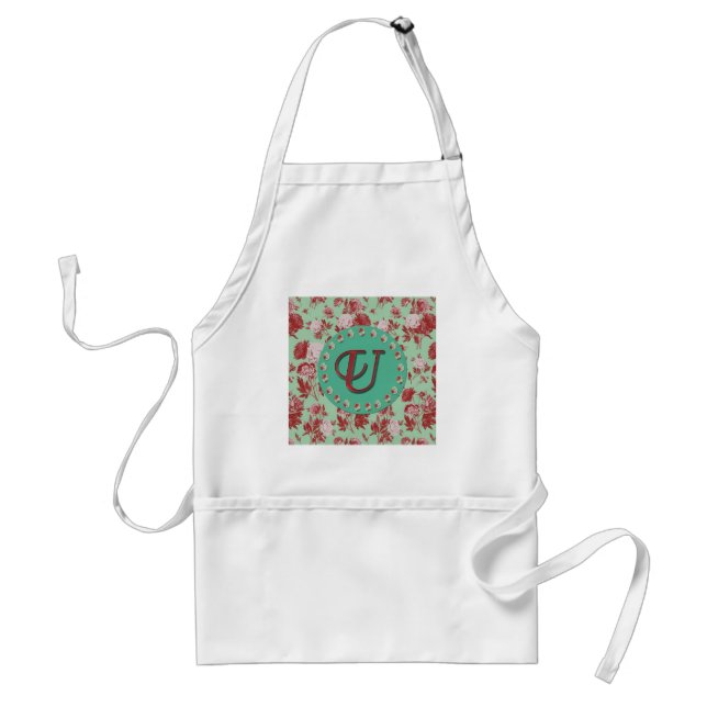 Tablier Monogramme vintage U (Devant)