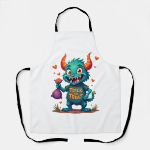 Tablier Monstre de bonbons Trick or Treat � T-Shirt Hallow