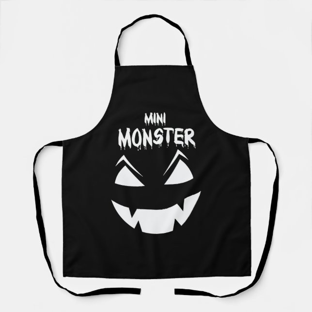 Tablier Monstre d'Halloween (Recto)
