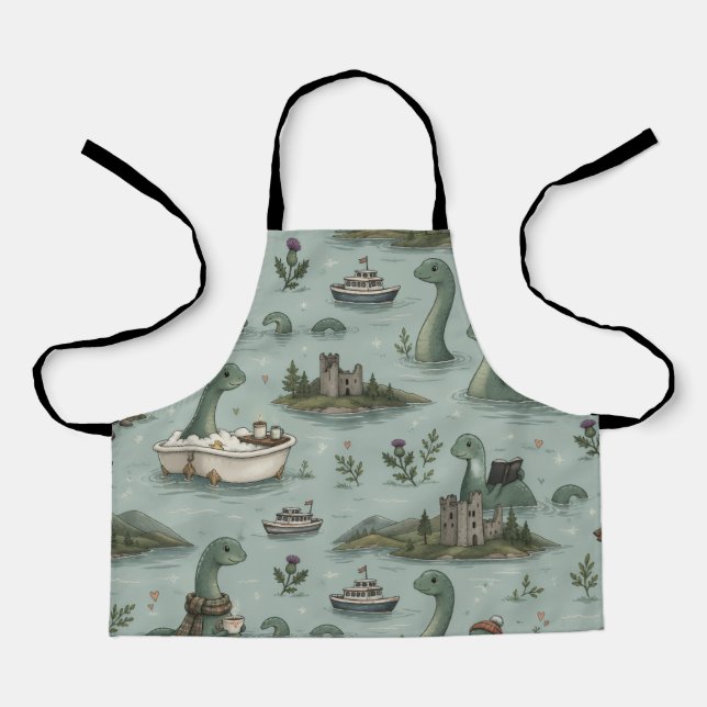Tablier Monstre du Loch Ness  (Recto)