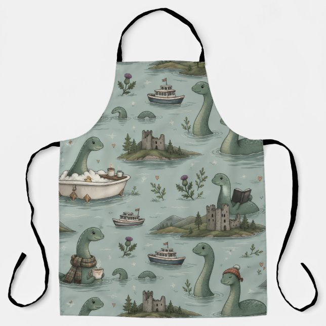 Tablier Monstre du Loch Ness  (Recto)