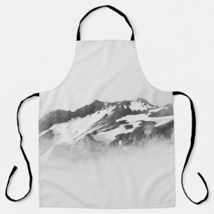 TABLIER MONTAGNE COUVERTE DE NEIGE