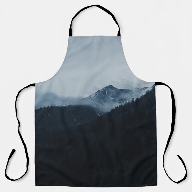 TABLIER MONTAGNES VERTES (Recto)