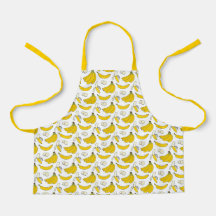 Montessori Banana Food Prep Apron pour enfants