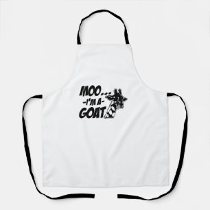 Tablier Moo... Je suis un animal de chèvre Zoogoer Funny G