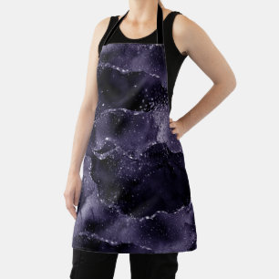 Tablier Moody Agate   Midnight Indigo Deep Purple Glam