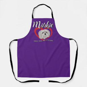 Tablier Morkie - Petit chien, grande attitude - 3