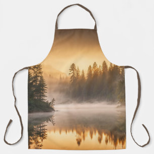 Tablier Morning Mist on River in the Pines