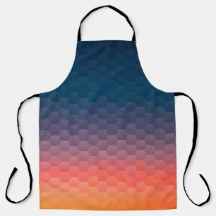Tablier Mosaïque colorée. Arrière-plan rétro de l'hipster