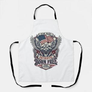 Tablier Moteur Aigle Patriotique Biker Route Liberté Patri