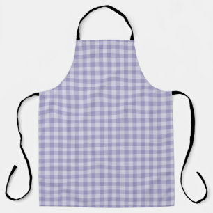 Tablier Motif à carreaux violets