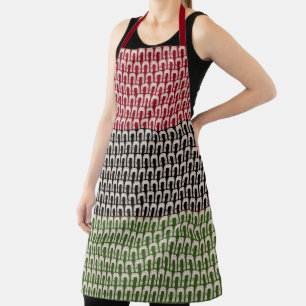 Tablier Motif africain en tissu boueux