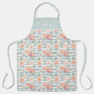 Tablier Motif Alicia Rose Stripe