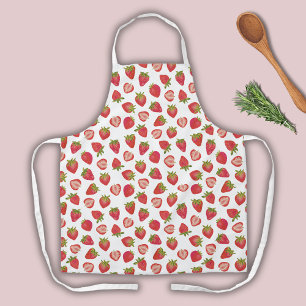 Tablier Motif amusant de fraise