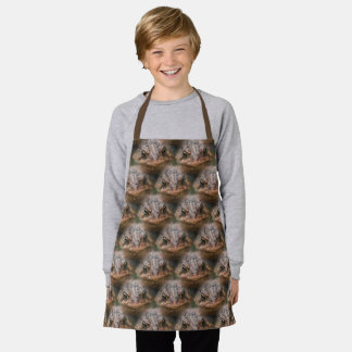 Tablier Motif animal mignon à visage de crapaud