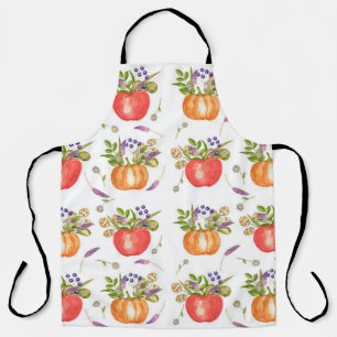 Tablier Motif aquarelle des compositions automnales