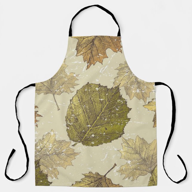 Tablier Motif automne (Recto)