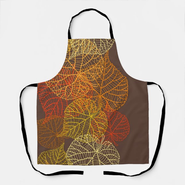 Tablier Motif automne (Recto)
