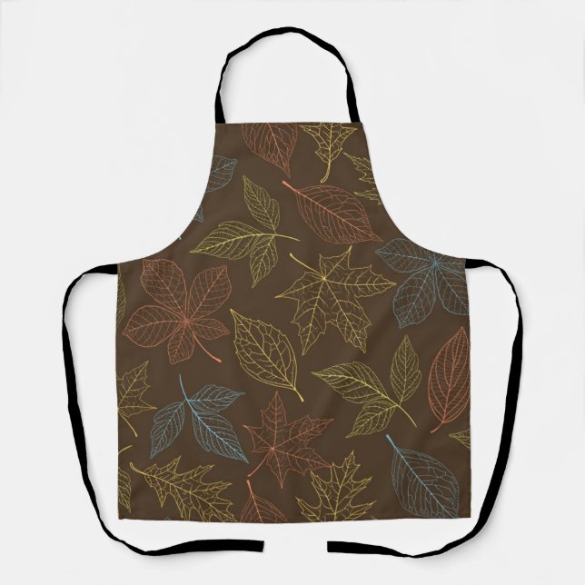 Tablier Motif automne (Recto)