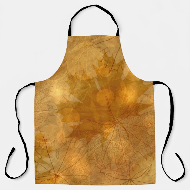 Tablier Motif automne (Recto)