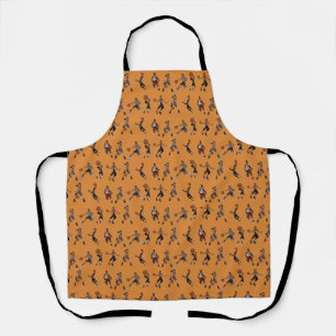 Tablier motif basket-ball