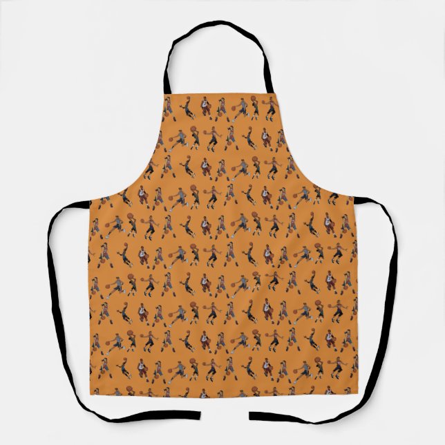 Tablier motif basket-ball  (Recto)