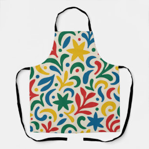 Tablier Motif biophile moderne du milieu du siècle