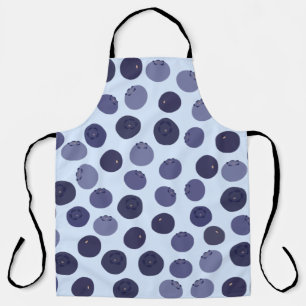 Tablier Motif Blueberry