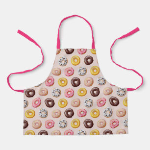 Tablier Motif Boutique de boulangerie Donut